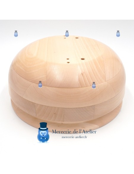 돔형 브림 모자 블록 직경 24cm 2