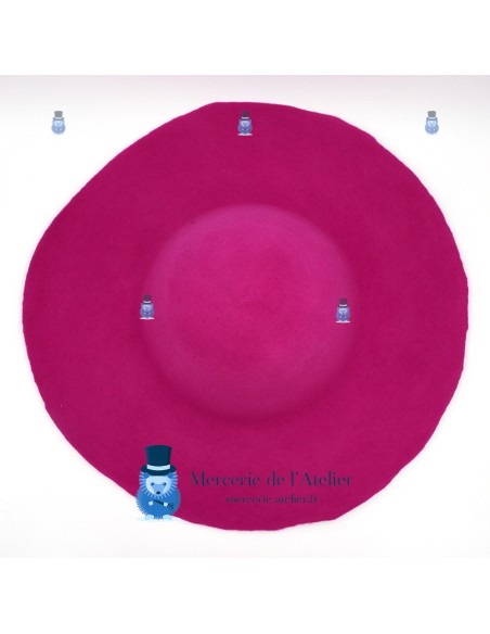 Wolvilt capeline 180gr - Fuchsia 2
