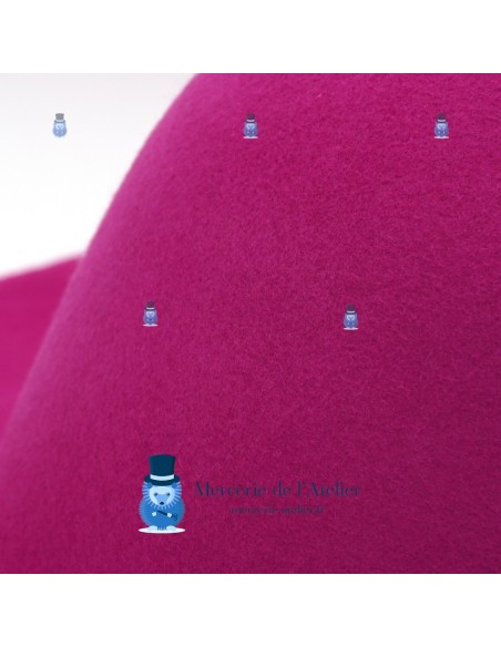 Wolvilt capeline 180gr - Fuchsia