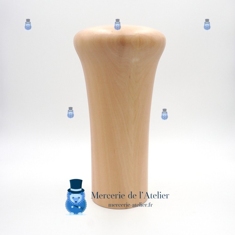 Horma de madera para sombrereros y modistas
