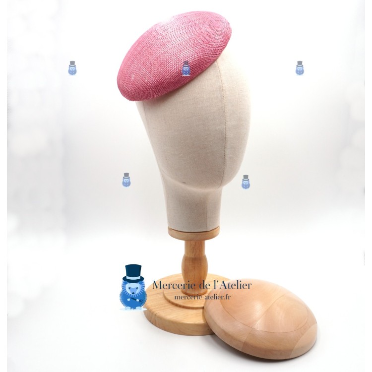 Dome-shaped fascinator ideal for bespoke ceremonial hats