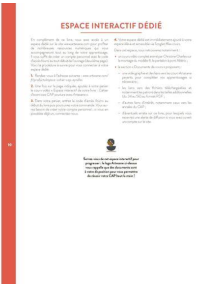 Caderno de Exercicios - CAP Costura com Artesane