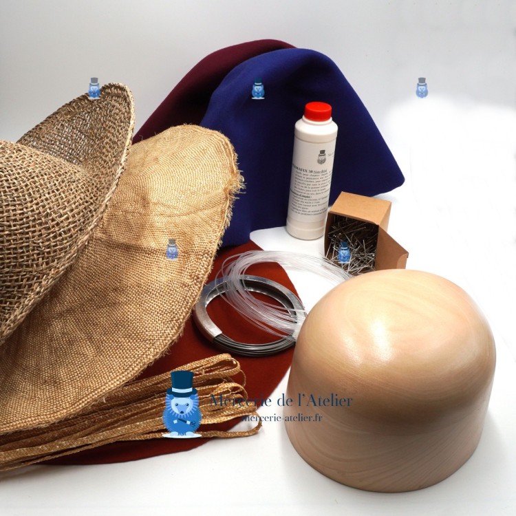 CAP Milliner - Nelly Bichet Training - Supplies Pack