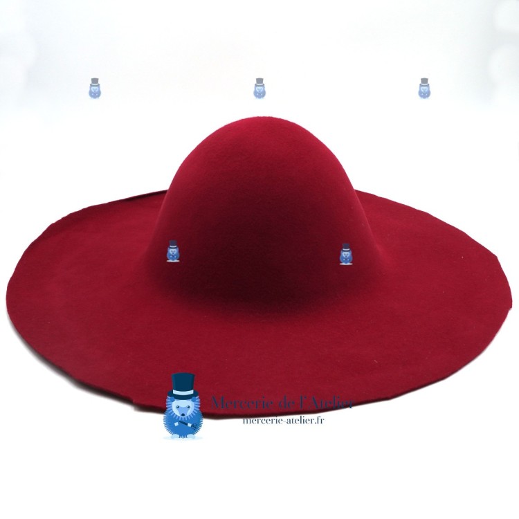 Wollfilz-Capeline 180g - Magenta