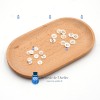 Bouton Nacre Ivoire - 9 mm