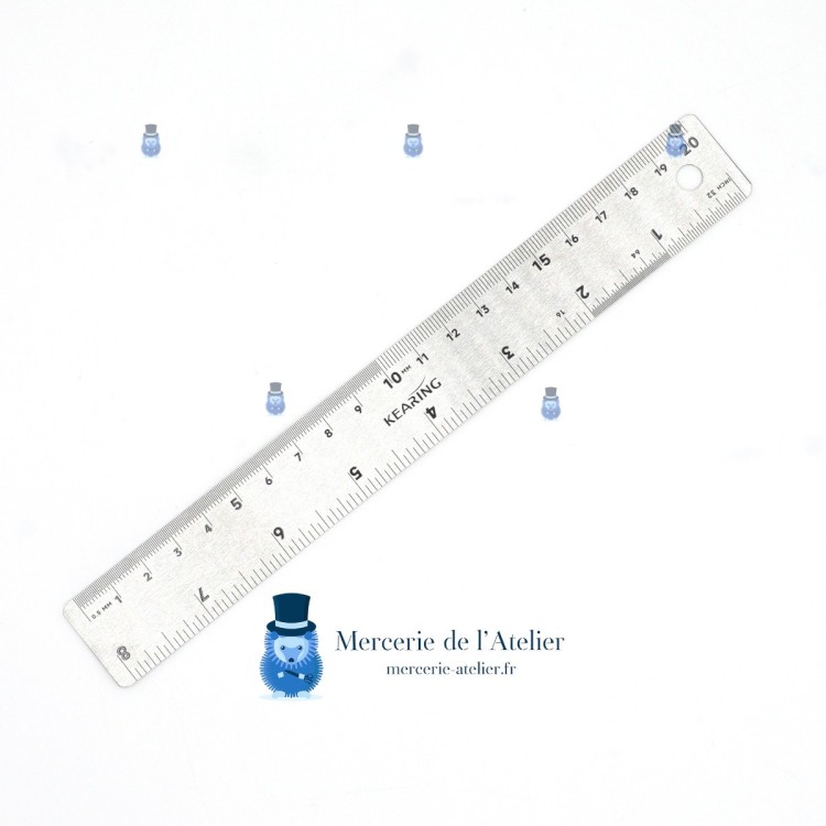 Regla Metálica Flexible - 20 cm