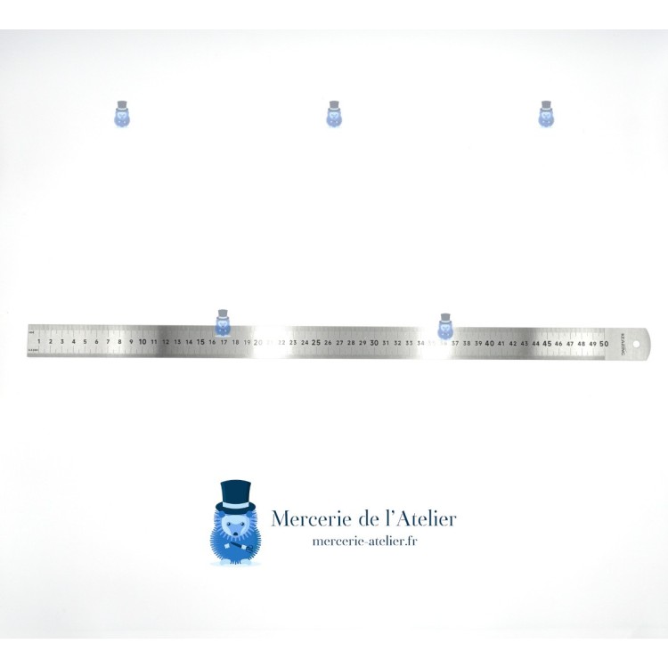 Flexible Metal Ruler - 50 cm