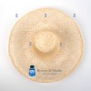 Capeline En Sisal Naturel Bord Ajouré