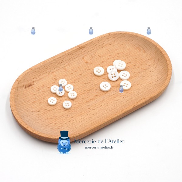 Bouton Nacre  Type 2 - 11 mm