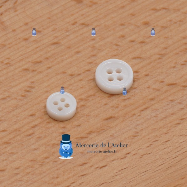 Bouton Nacre  Type 2 - 11 mm