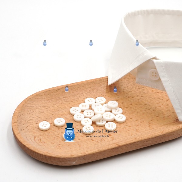 Bouton Nacre  Type 2 - 11 mm