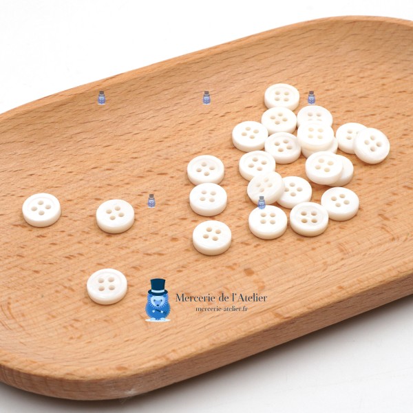 Bouton Nacre  Type 2 - 11 mm