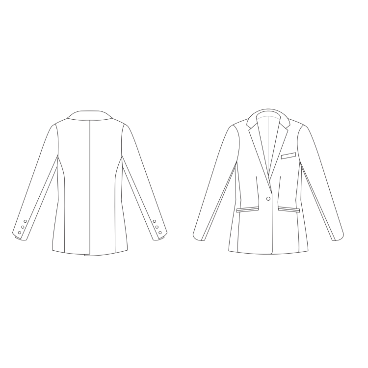 La giacca sartoriale tradizionale forniture - CAP Tailleur di Artesane