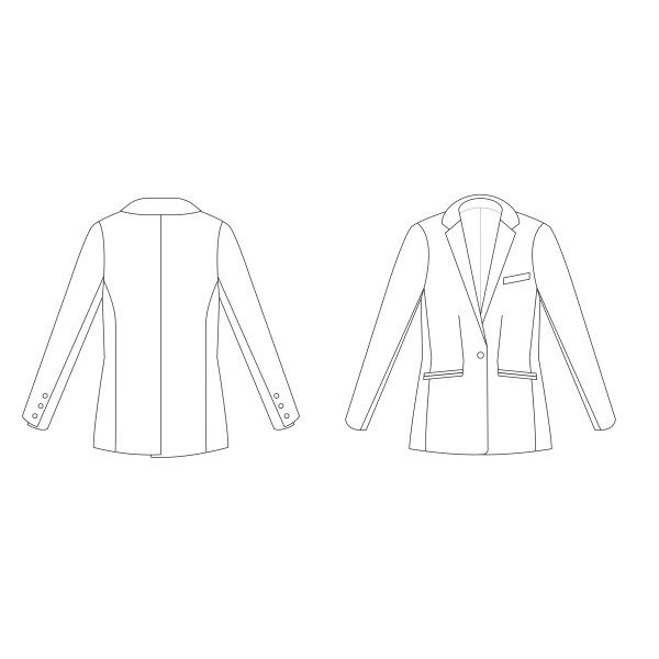 La veste tailleur traditionnelle fournitures - CAP Tailleur par Artesane