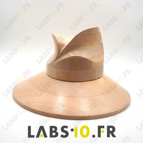 Fedora Dissymétrique - Forme 21