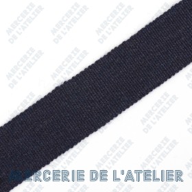Gros grain 25mm - Bleu Jean