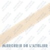Gros grain 10mm - Naturel - coton