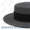 Gros grain 45mm - Noir - coton