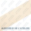 Gros grain 55mm - Naturel - coton