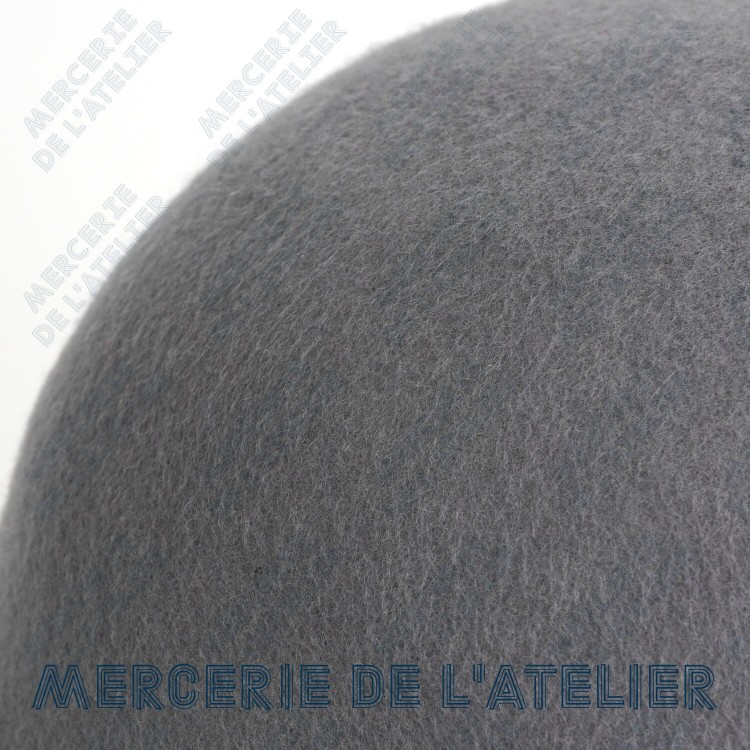 Wool Felt Cone - Medium Grey