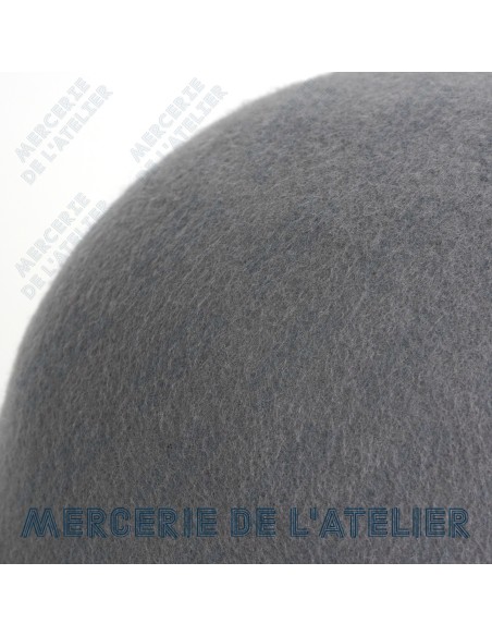 Wool Felt Cone - Medium Grey