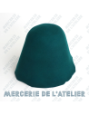 Cône feutre de laine - Vert Emeraude