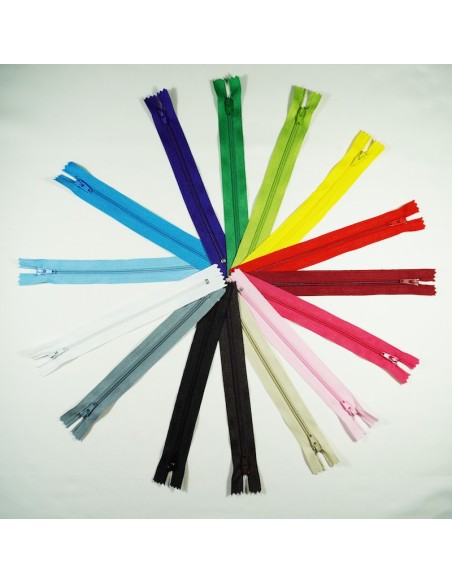 Reißverschluss - Rot - 18cm 2