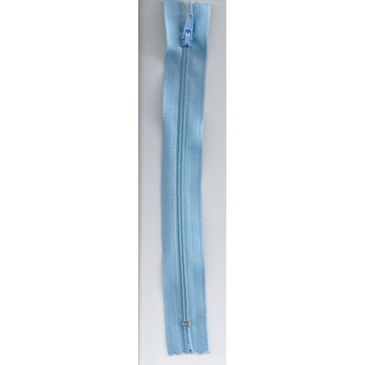 Reißverschluss - Hellblau - 18cm