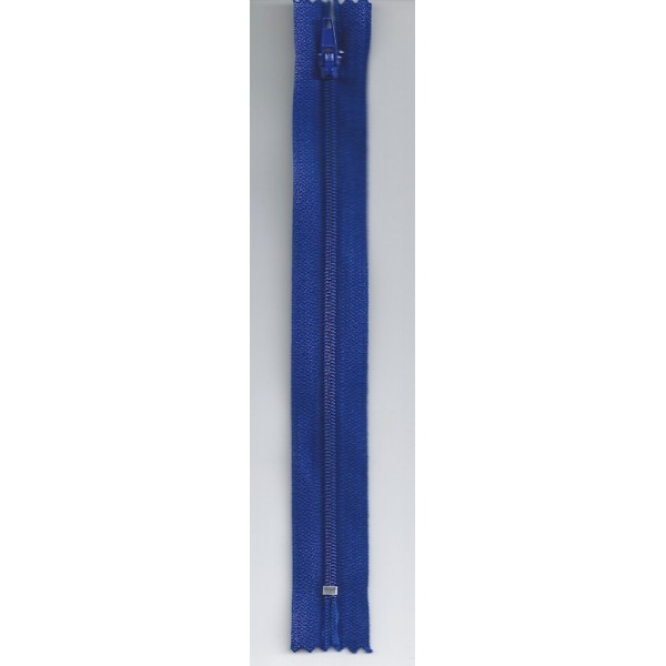 Fermeture à glissière - Bleu Klein - 18cm