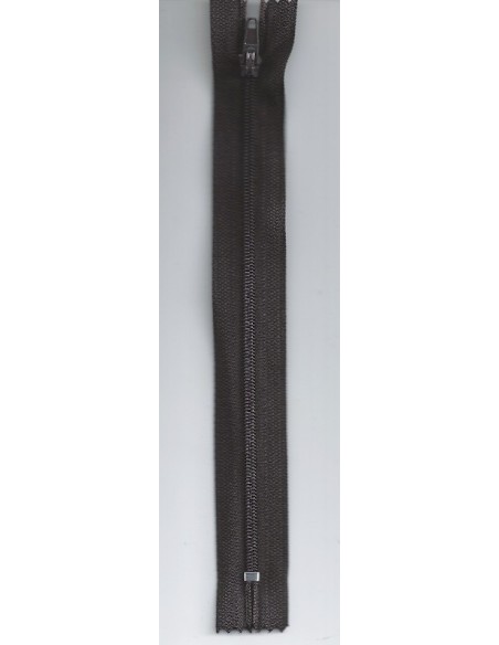 Cremallera - Marrón - 18cm
