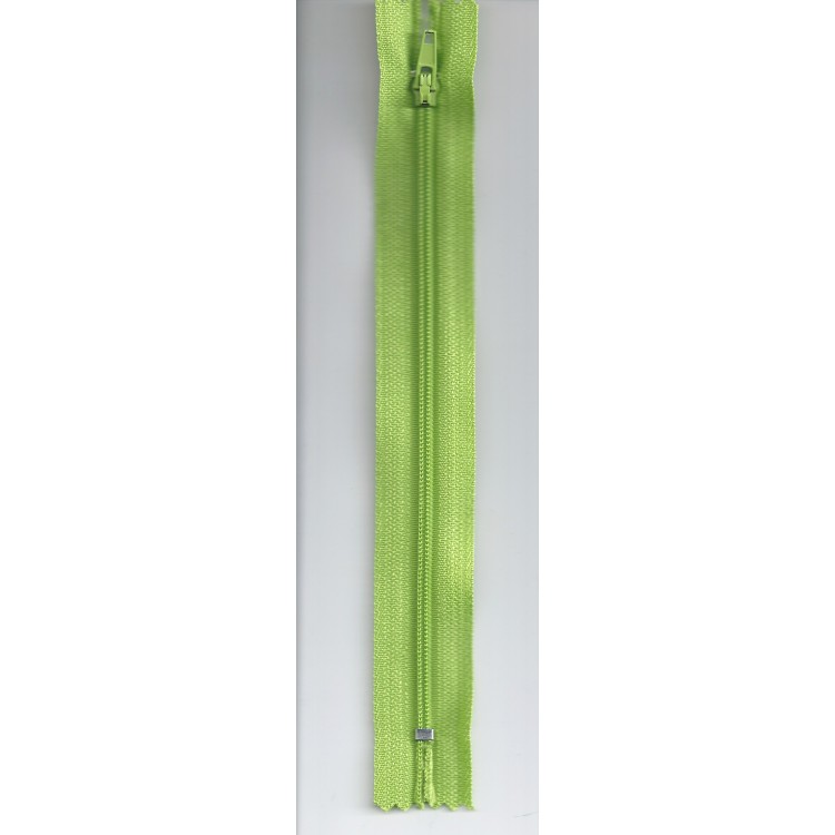 Cerniera - Verde mela - 18cm