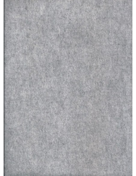 Feltro de baixo gola - Cinzento claro - 30x45cm - Lã