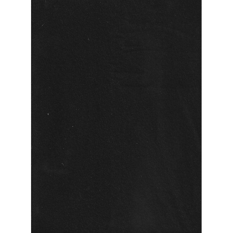 Unterkragenfilz - Schwarz - 30x45cm - Wolle