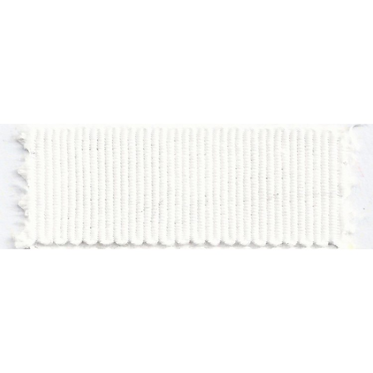 Grosgrain ribbon - White