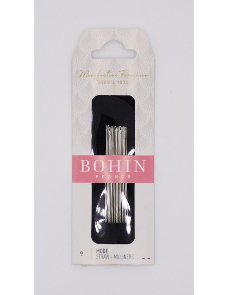 Millinery needle size 9 - Bohin