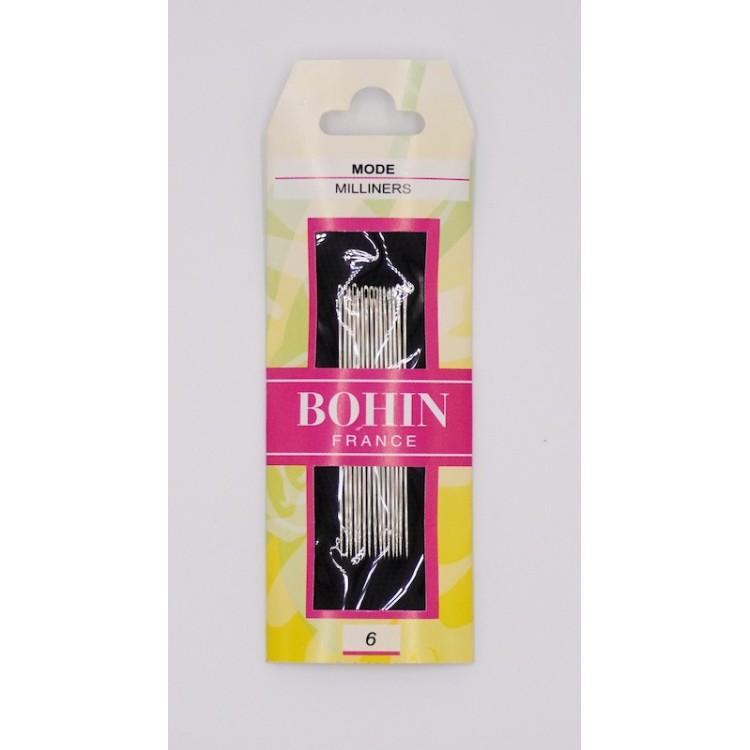 Millinery needle size 6 - Bohin