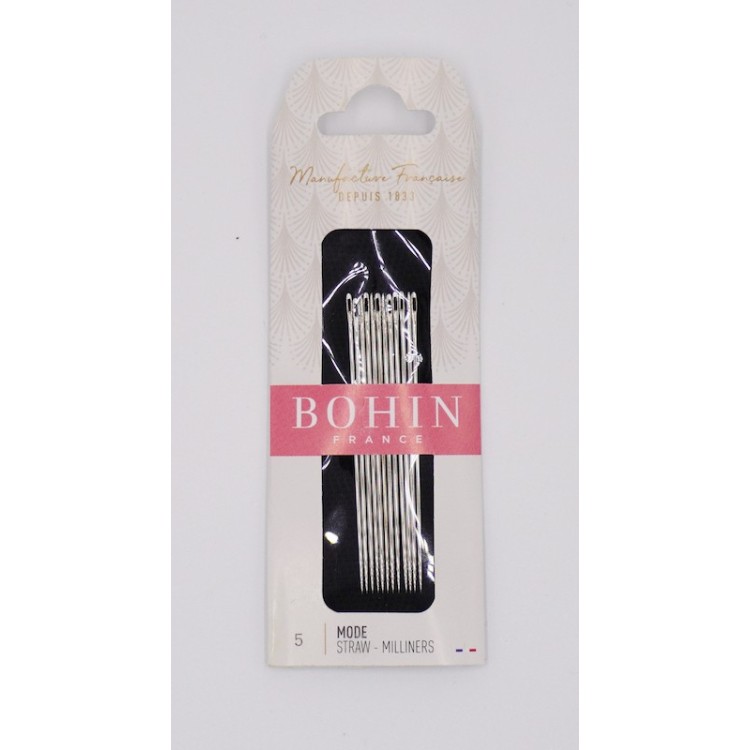 Millinery needle size 5 - Bohin