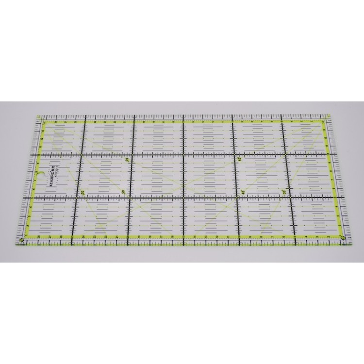 Righello per patchwork 30cm x 15cm