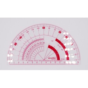 Equerre Rapporteur Et Courbe 1/4 1/5, traçage dessin couture