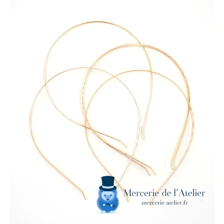 Metall-Haarreif - 3mm