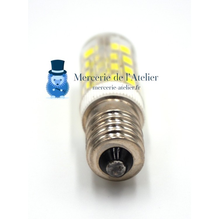 LED screw bulb for sewing machine
