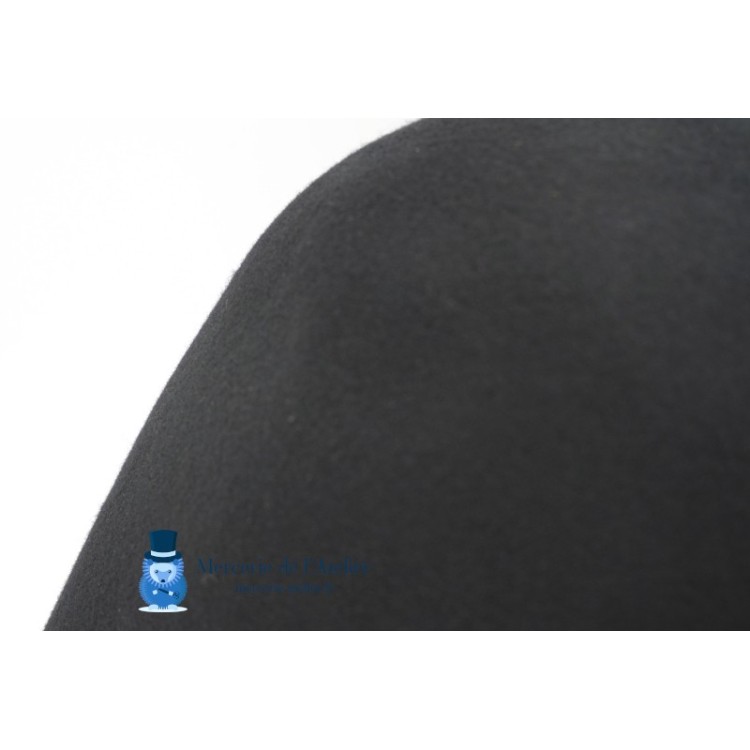Wool felt cone - Black