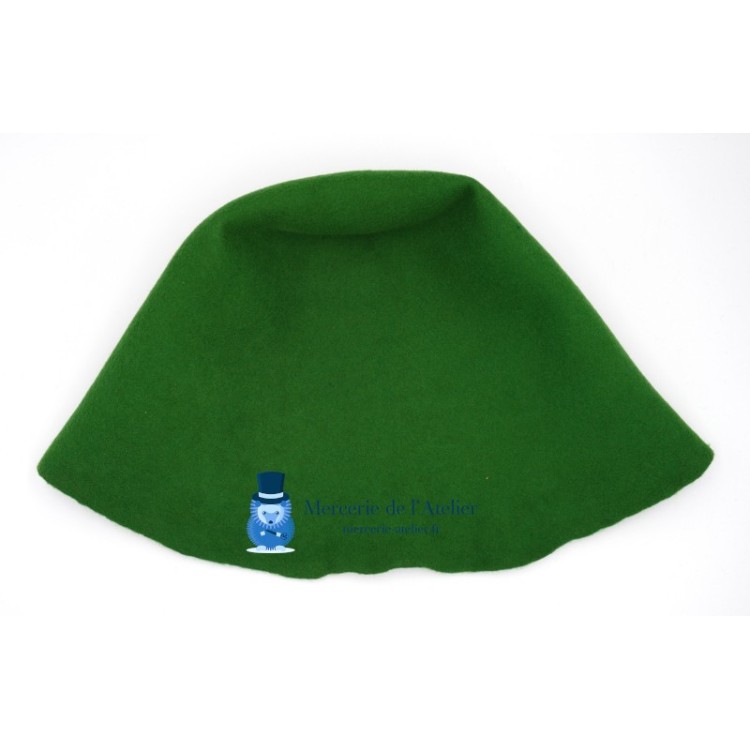 Cono feltro di lana - Verde Pisello