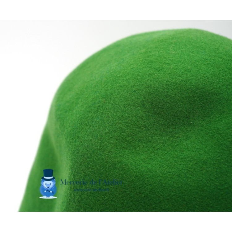 Cone feltro de lã - Verde Ervilha