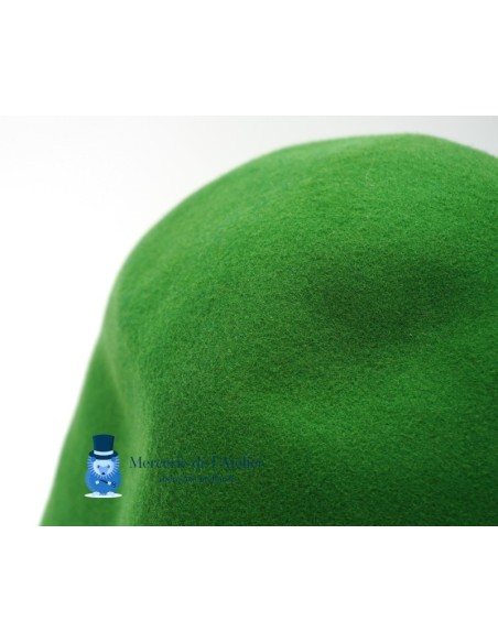 Wool felt cone - Pea Green