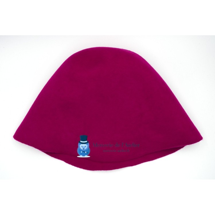 Cono feltro di lana - Magenta