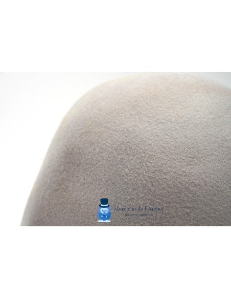 양모 펠트 콘 - 펄 그레이