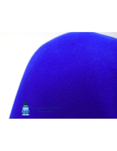 Cone feltro de lã - Azul Rei