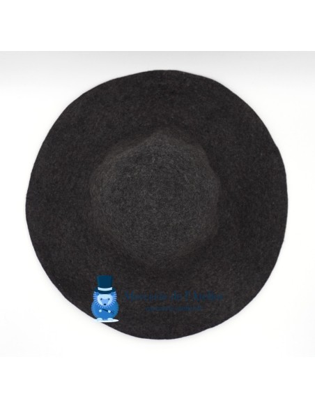 Capelina de fieltro de lana 180 g - Gris Antracita Jaspeado 2