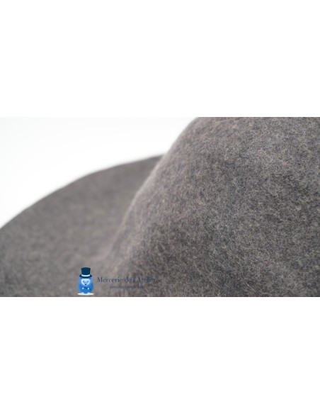 Capelina de fieltro de lana 180 g - Gris Antracita Jaspeado